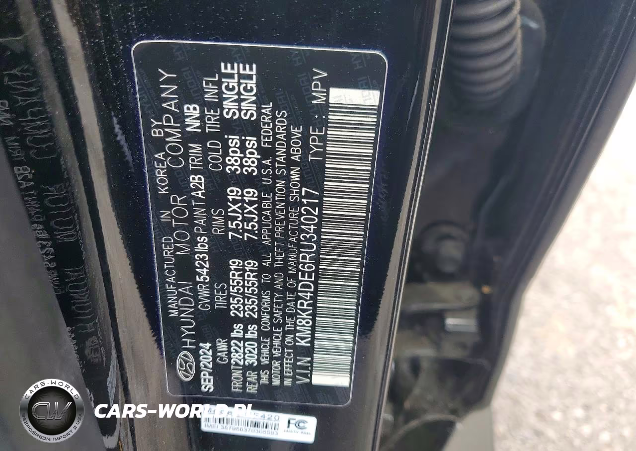 2024 Hyundai Ioniq 5 Limited VIN:KM8KR4DE6RU340217 - 12