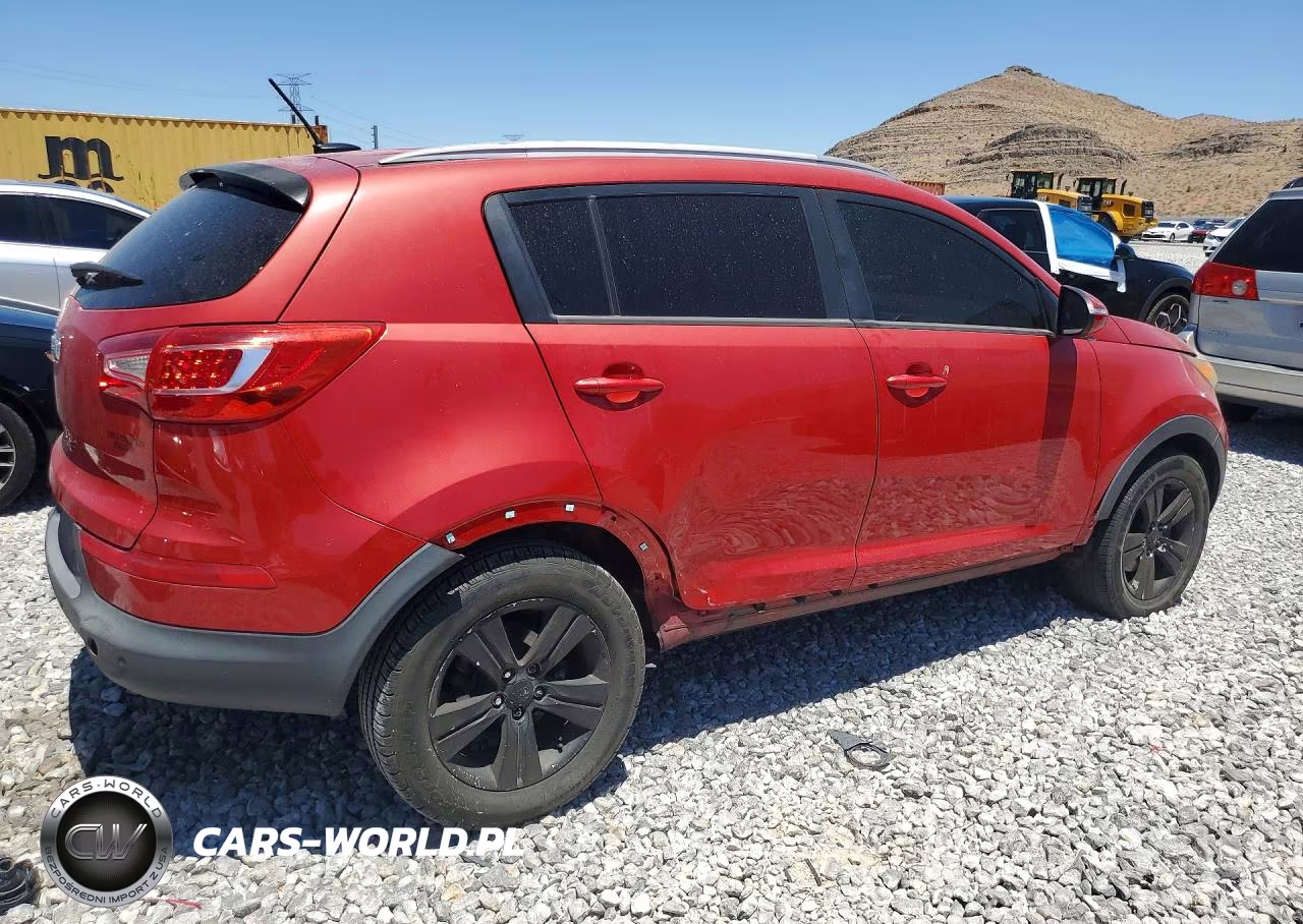 2012 Kia Sportage Lx VIN:KNDPB3A27C7306943 - 3