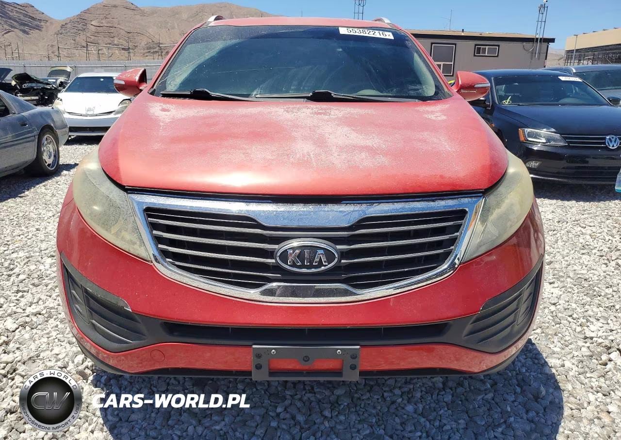2012 Kia Sportage Lx VIN:KNDPB3A27C7306943 - 5
