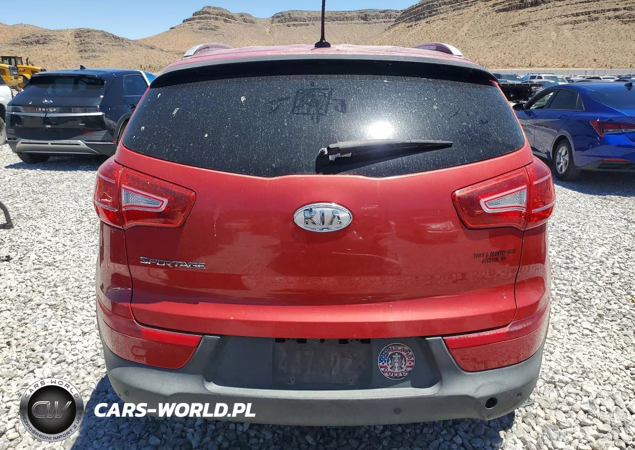 2012 Kia Sportage Lx VIN:KNDPB3A27C7306943 - 6