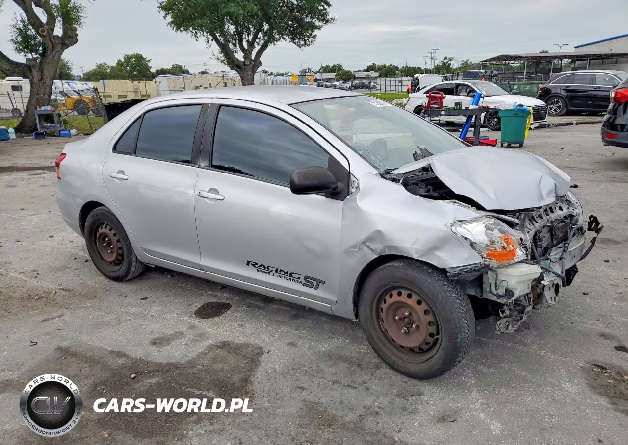 2010 Toyota Yaris Base VIN:JTDBT4K36A4074855 - 4