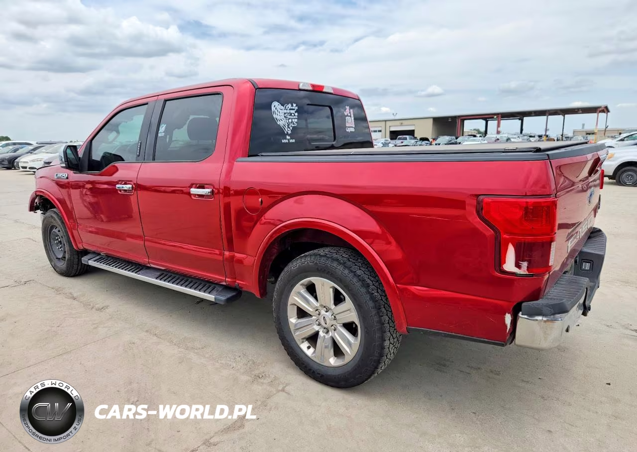 2020 Ford F150 Supercrew VIN:1FTEW1C48LKE36581 - 2