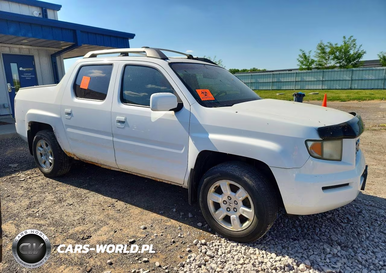 2007 Honda Ridgeline Rtl VIN:2HJYK165X7H522335 - 4