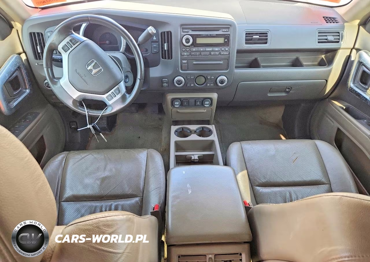 2007 Honda Ridgeline Rtl VIN:2HJYK165X7H522335 - 8