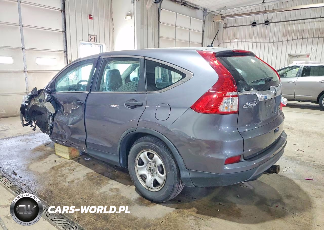 2015 Honda Cr-V Lx VIN:5J6RM4H36FL008168 - 2