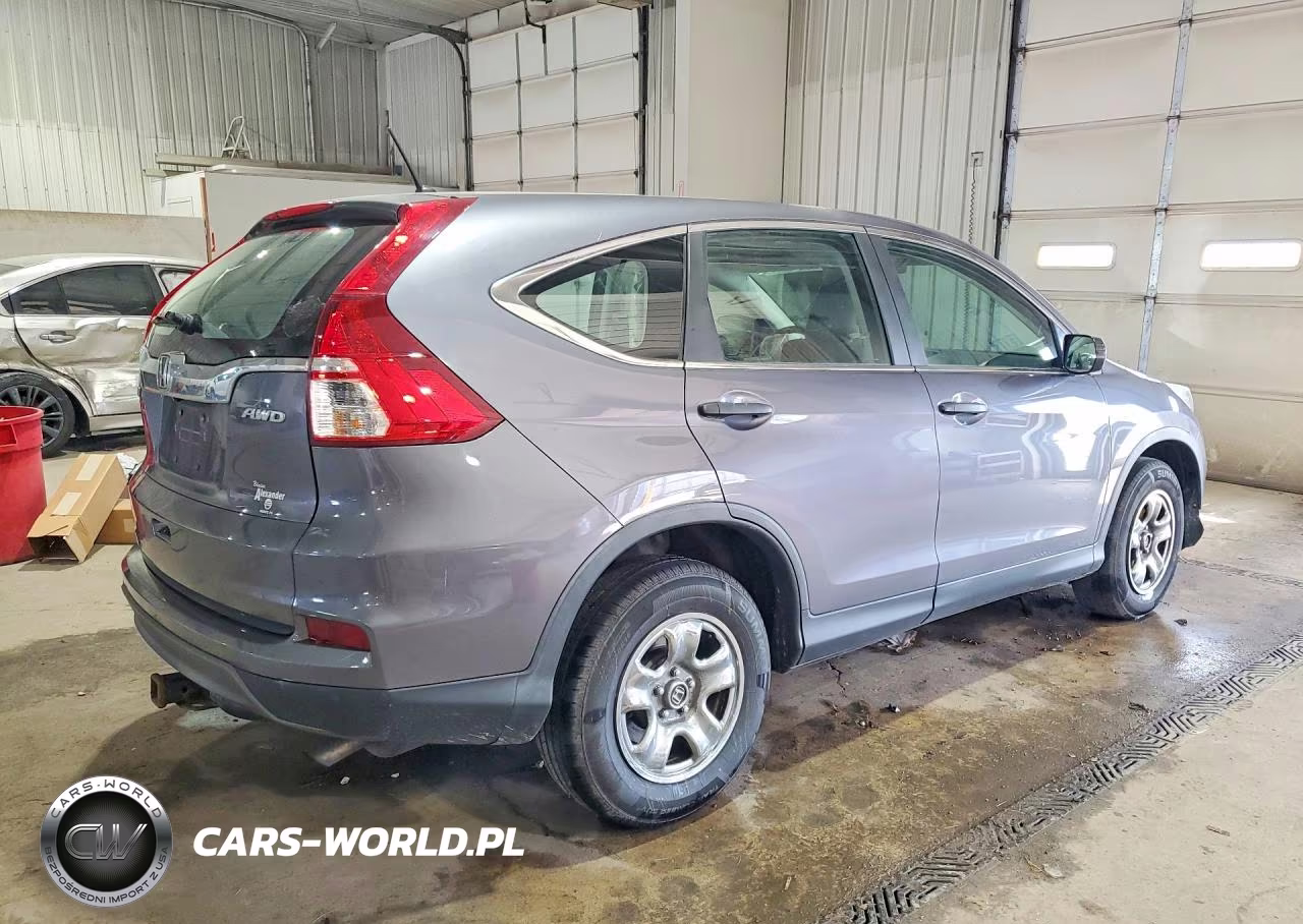 2015 Honda Cr-V Lx VIN:5J6RM4H36FL008168 - 3