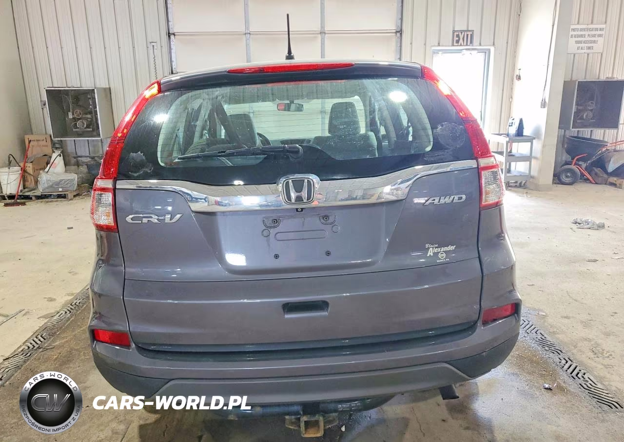 2015 Honda Cr-V Lx VIN:5J6RM4H36FL008168 - 6