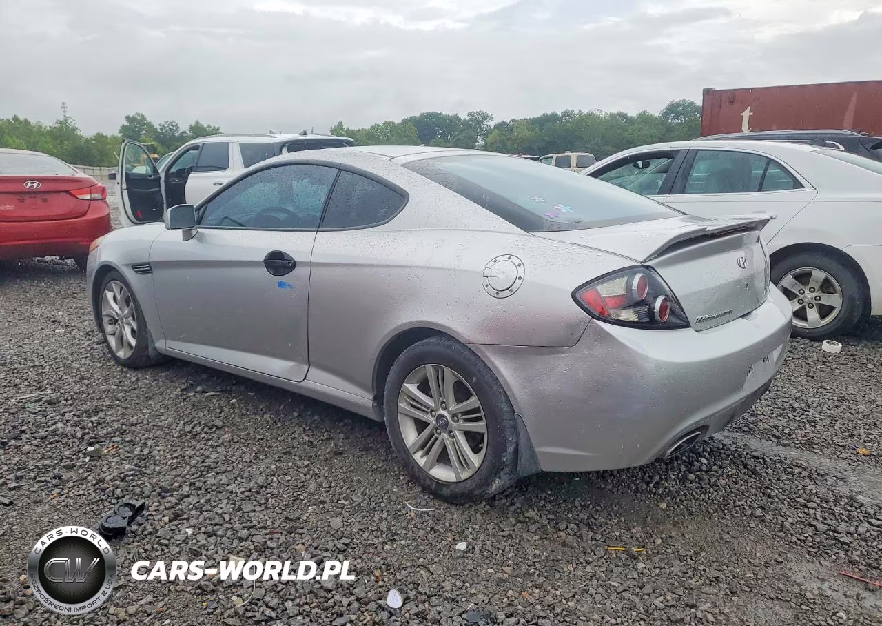 2008 Hyundai Tiburon Gt VIN:KMHHN66FX8U272865 - 2