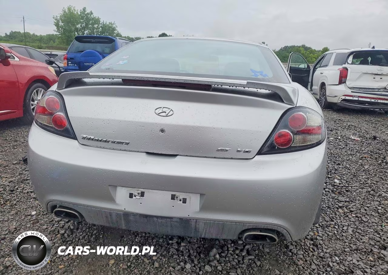 2008 Hyundai Tiburon Gt VIN:KMHHN66FX8U272865 - 6