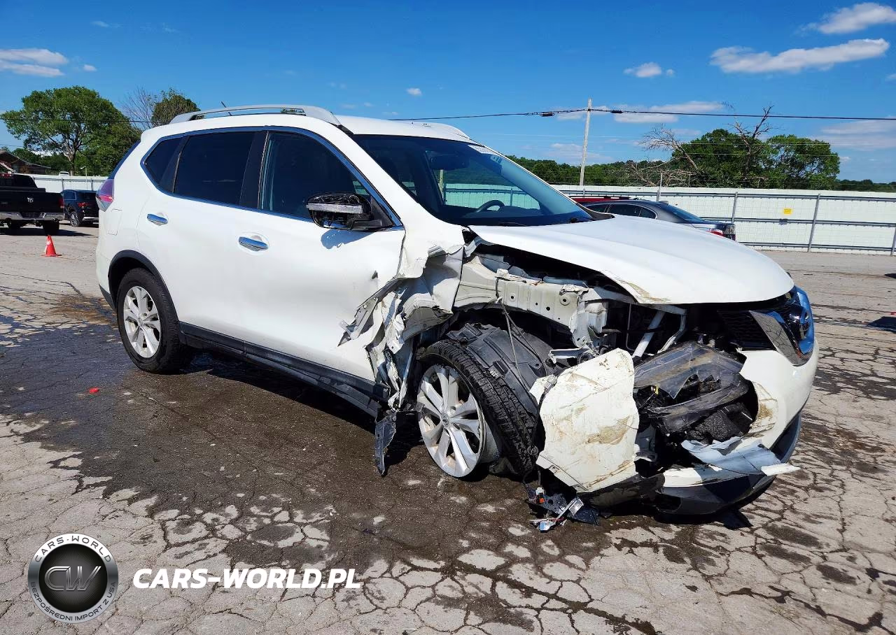2015 Nissan Rogue Sv VIN:5N1AT2MT8FC913376 - 4