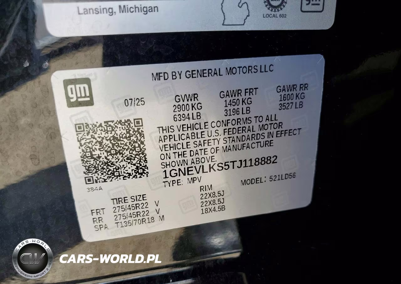 2026 Chevrolet Traverse Rs VIN:1GNEVLKS5TJ118882 - 13