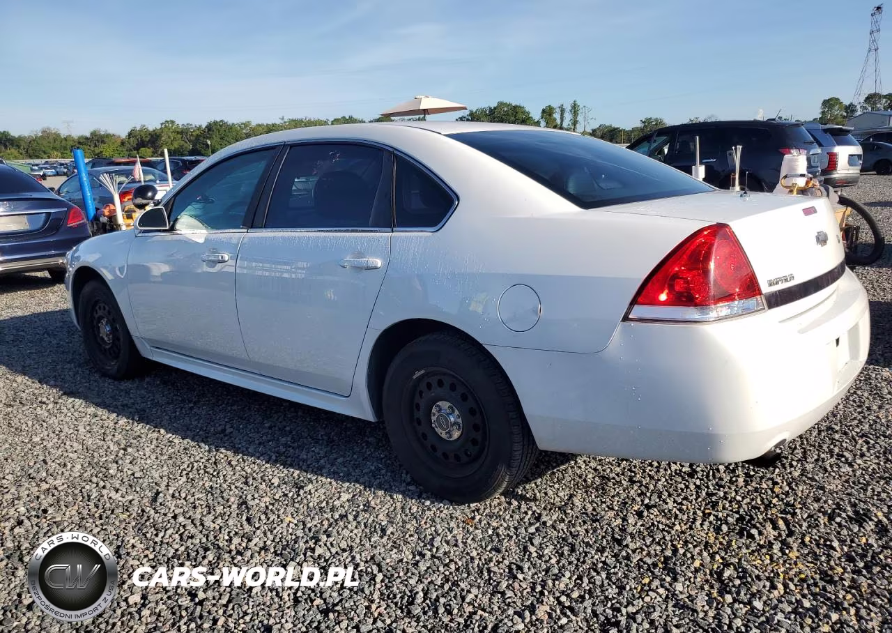 2011 Chevrolet Impala Police VIN:2G1WD5EM2B1233885 - 2
