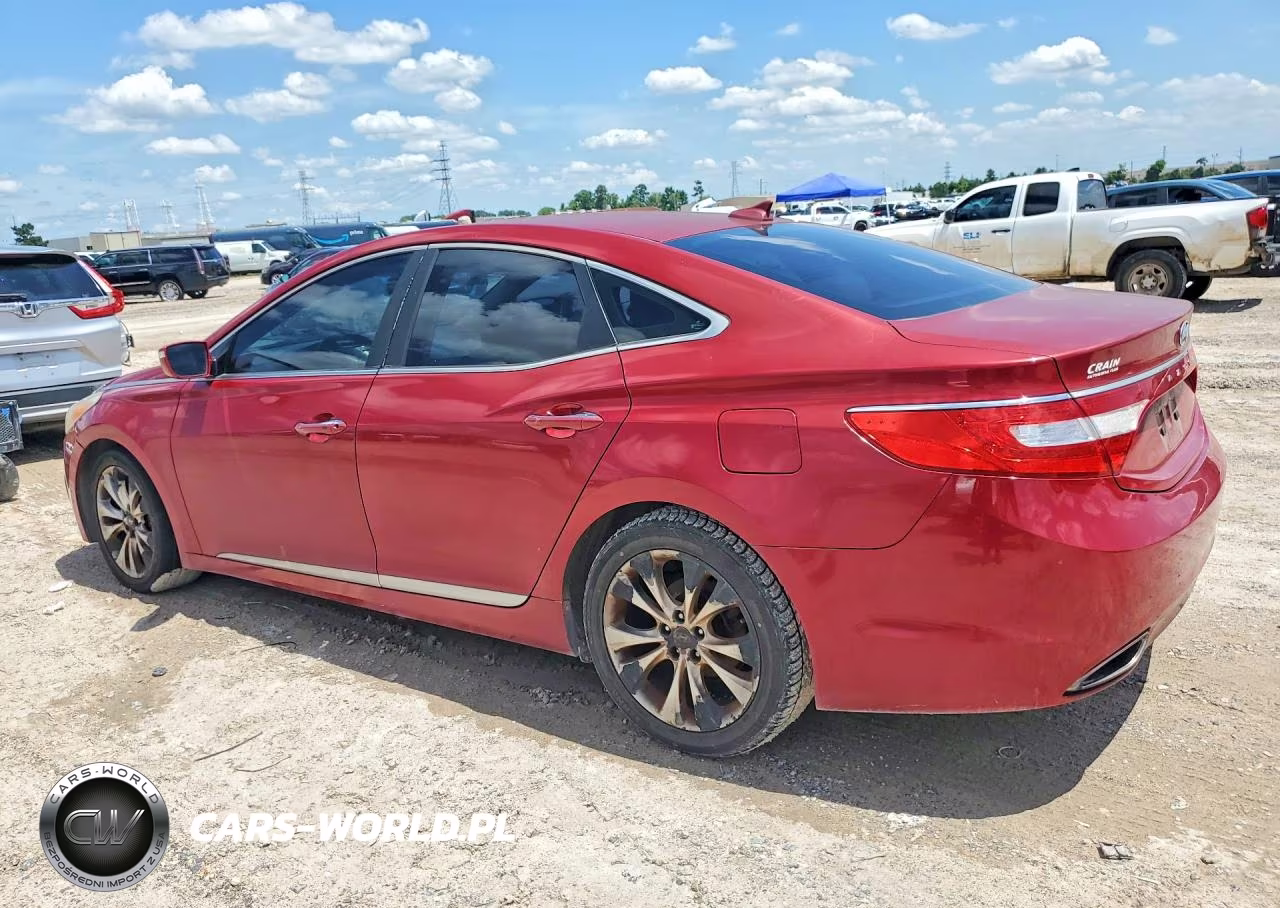 2012 Hyundai Azera Base VIN:KMHFG4JG9CA126506 - 2