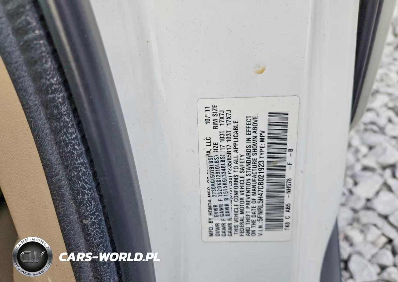 2012 Honda Odyssey Ex VIN:5FNRL5H47CB021923 - 13