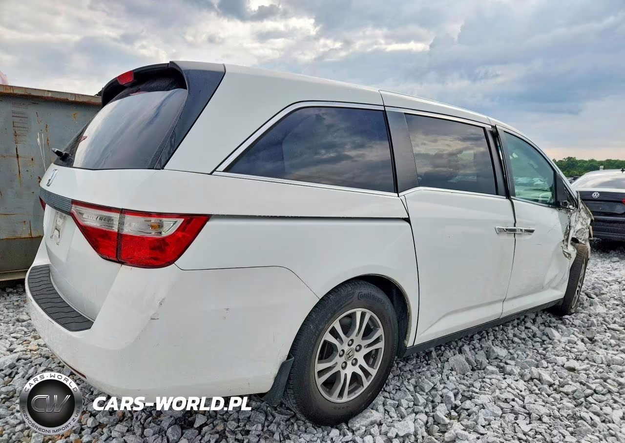 2012 Honda Odyssey Ex VIN:5FNRL5H47CB021923 - 3