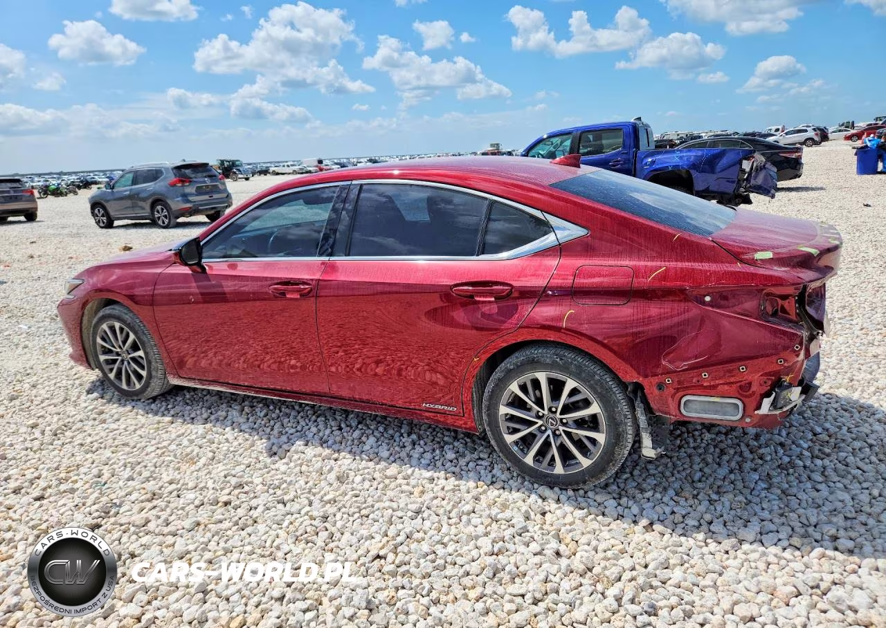 2022 Lexus Es 300H Base VIN:58ADA1C11NU016592 - 2