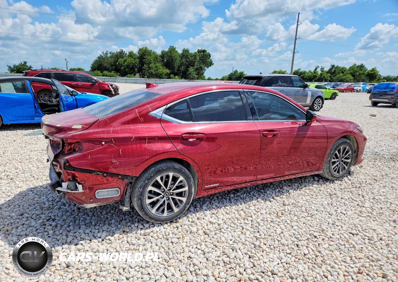 2022 Lexus Es 300H Base VIN:58ADA1C11NU016592 - 3