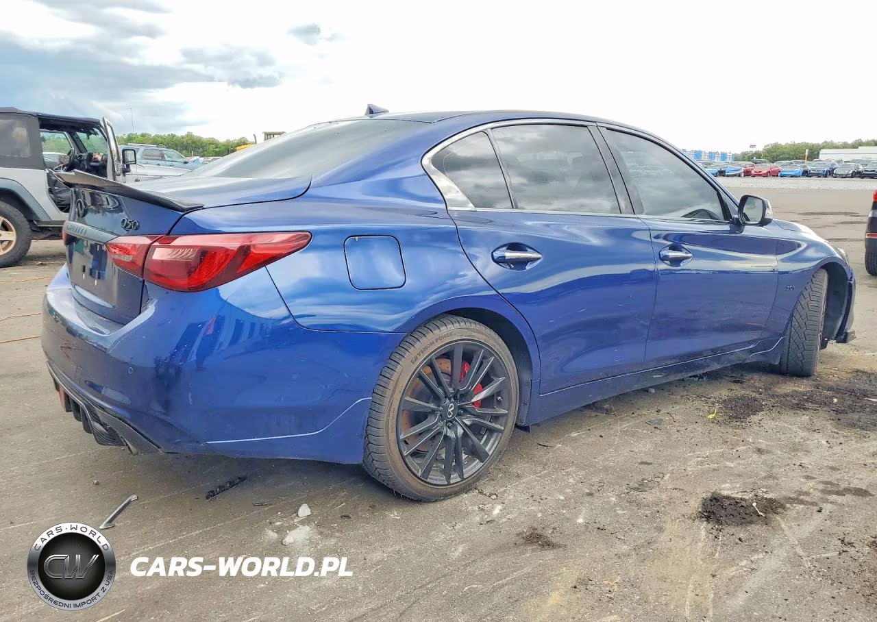 2020 Infiniti Q50 Red Sport 400 VIN:JN1FV7AR8LM660238 - 3