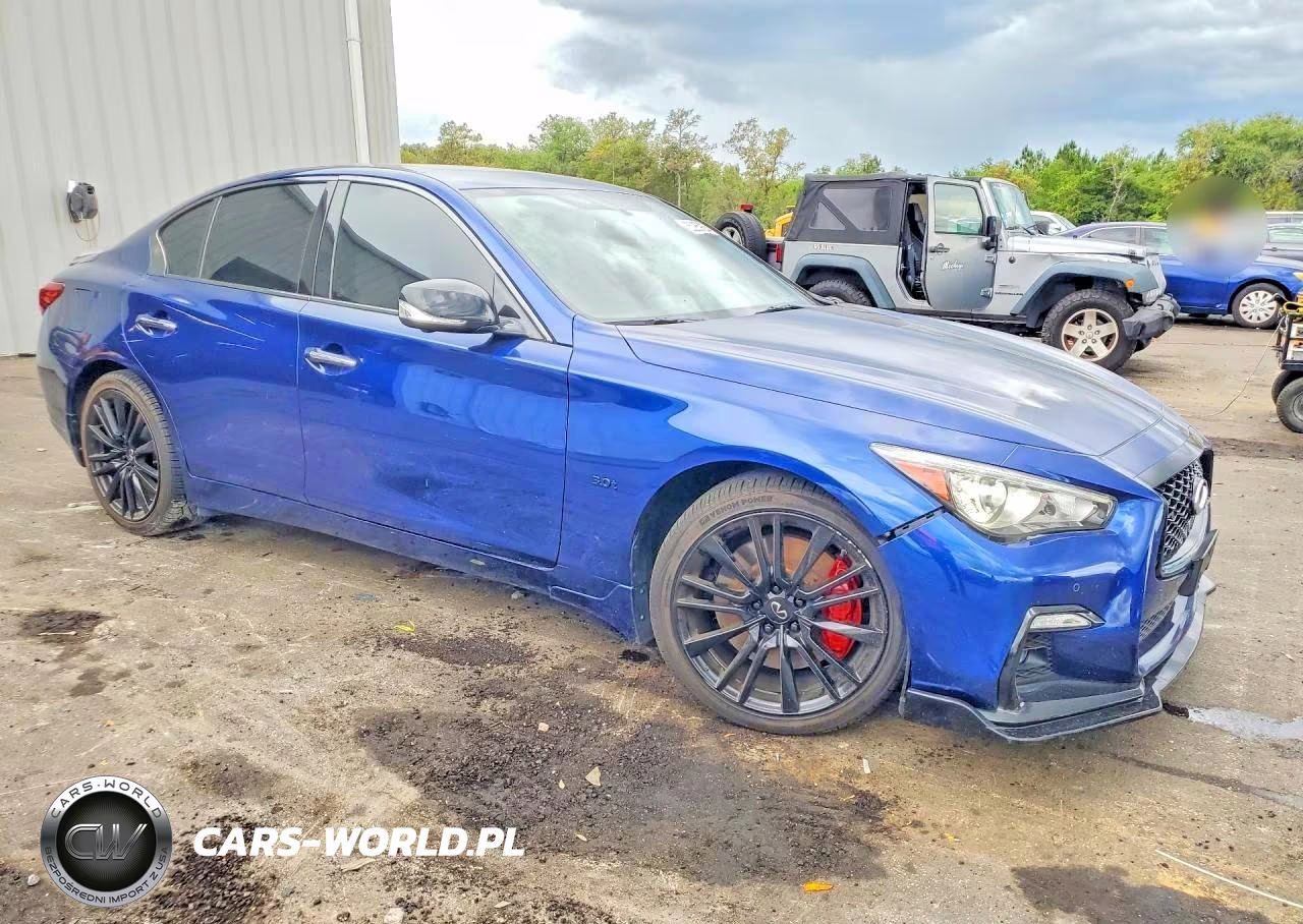 2020 Infiniti Q50 Red Sport 400 VIN:JN1FV7AR8LM660238 - 4