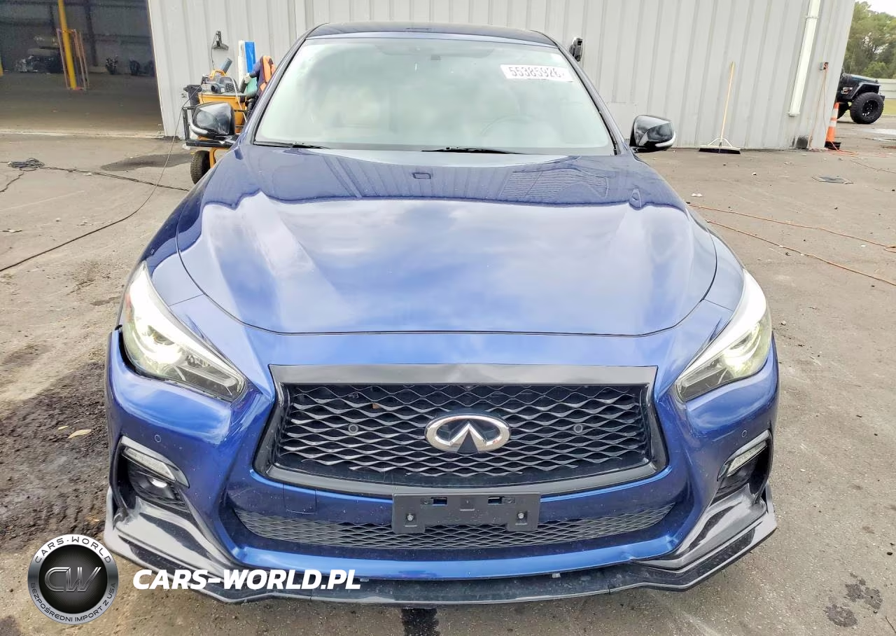 2020 Infiniti Q50 Red Sport 400 VIN:JN1FV7AR8LM660238 - 5