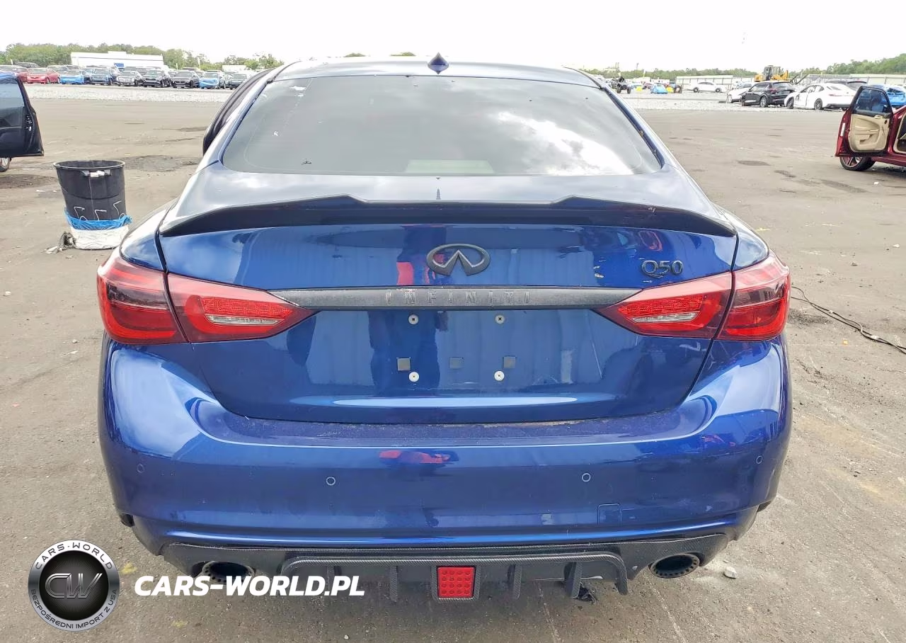 2020 Infiniti Q50 Red Sport 400 VIN:JN1FV7AR8LM660238 - 6