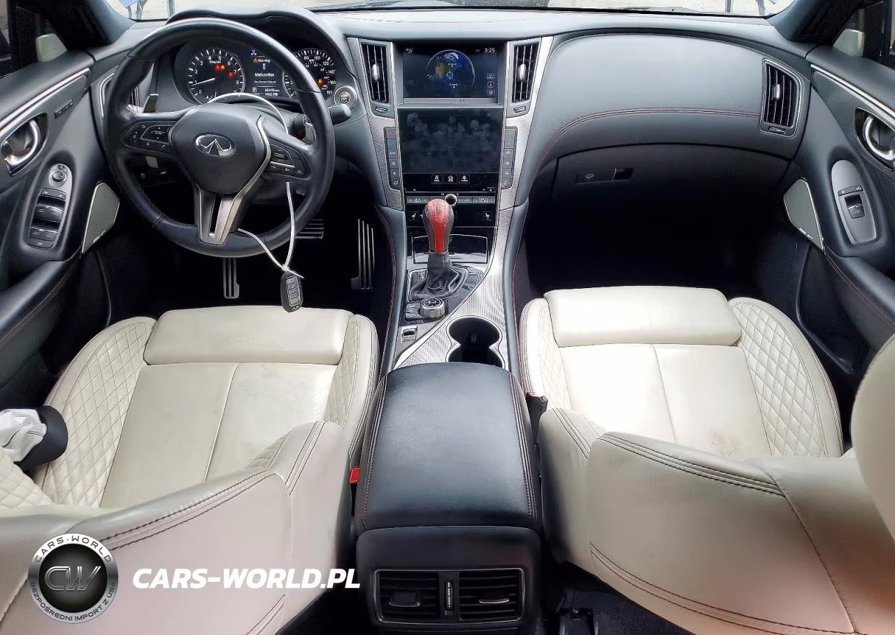 2020 Infiniti Q50 Red Sport 400 VIN:JN1FV7AR8LM660238 - 8