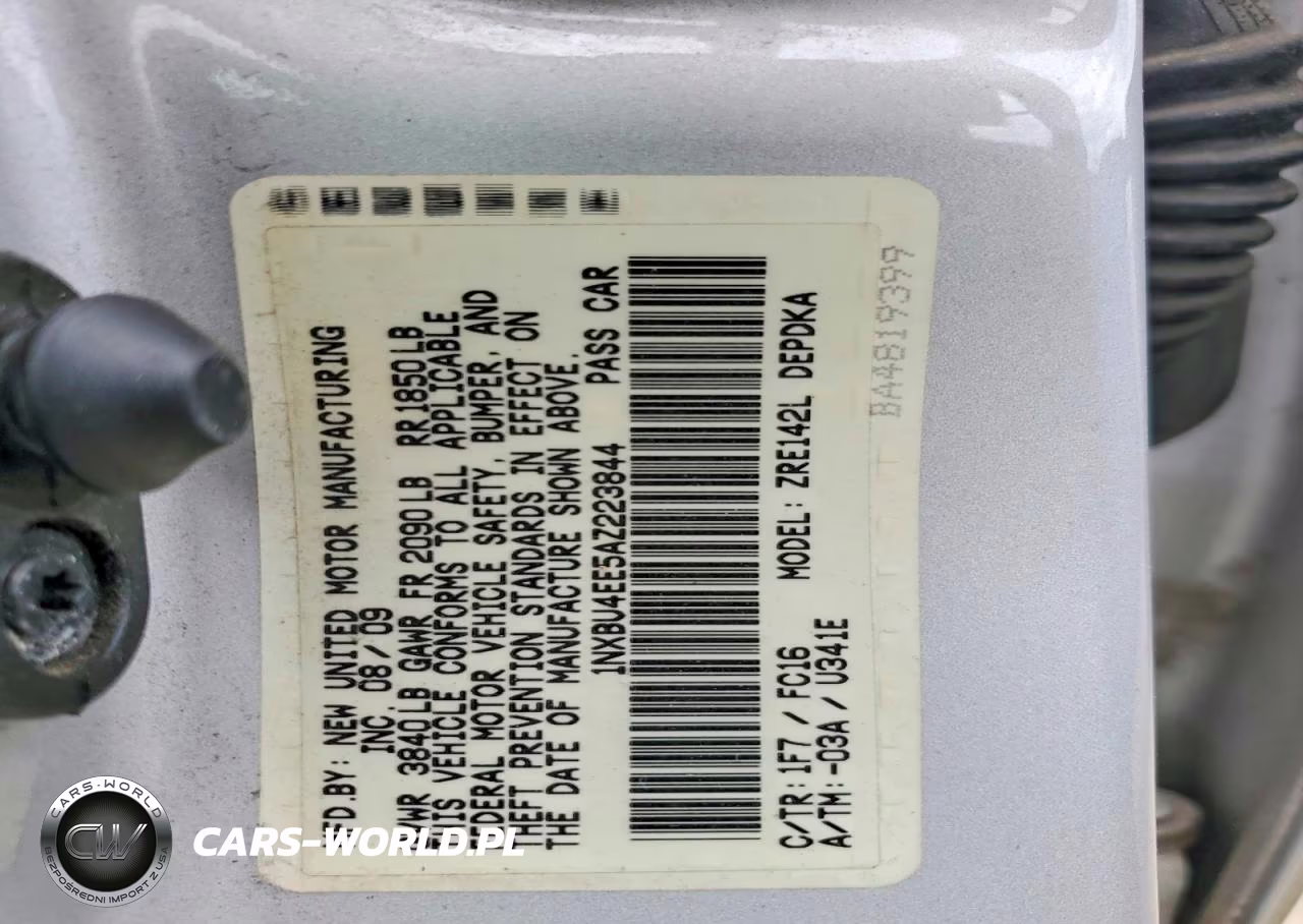 2010 Toyota Corolla Le VIN:1NXBU4EE5AZ223844 - 12