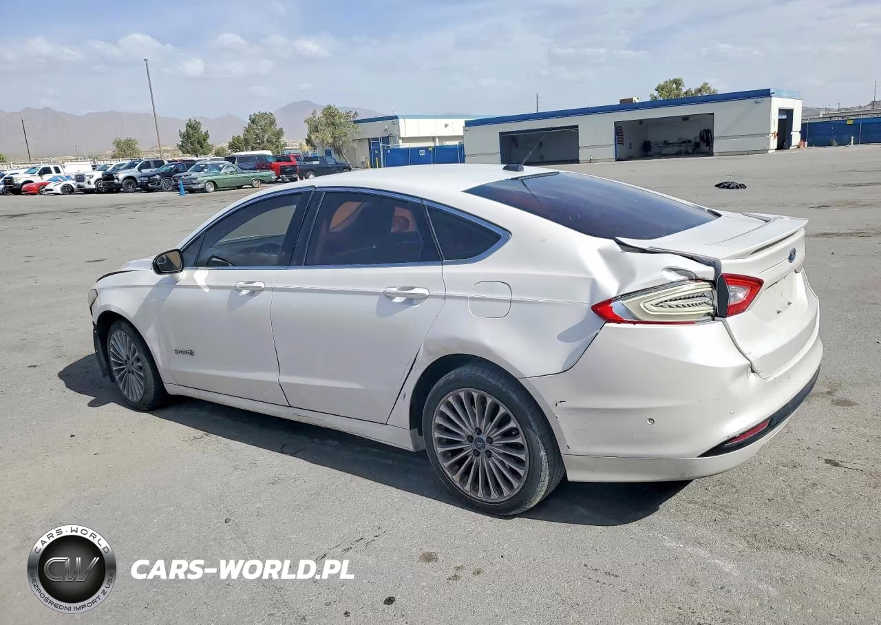 2014 Ford Fusion Titanium Hev VIN:3FA6P0RUXER290708 - 2