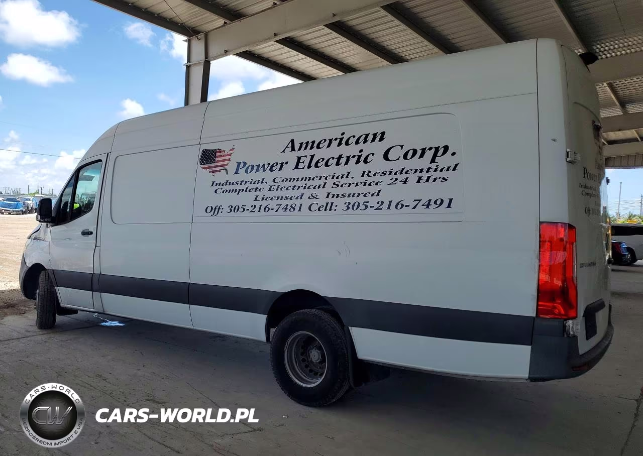 2019 Mercedes Benz Sprinter 3500 Delivery Van VIN:W1W5EDHY8KT018535 - 2