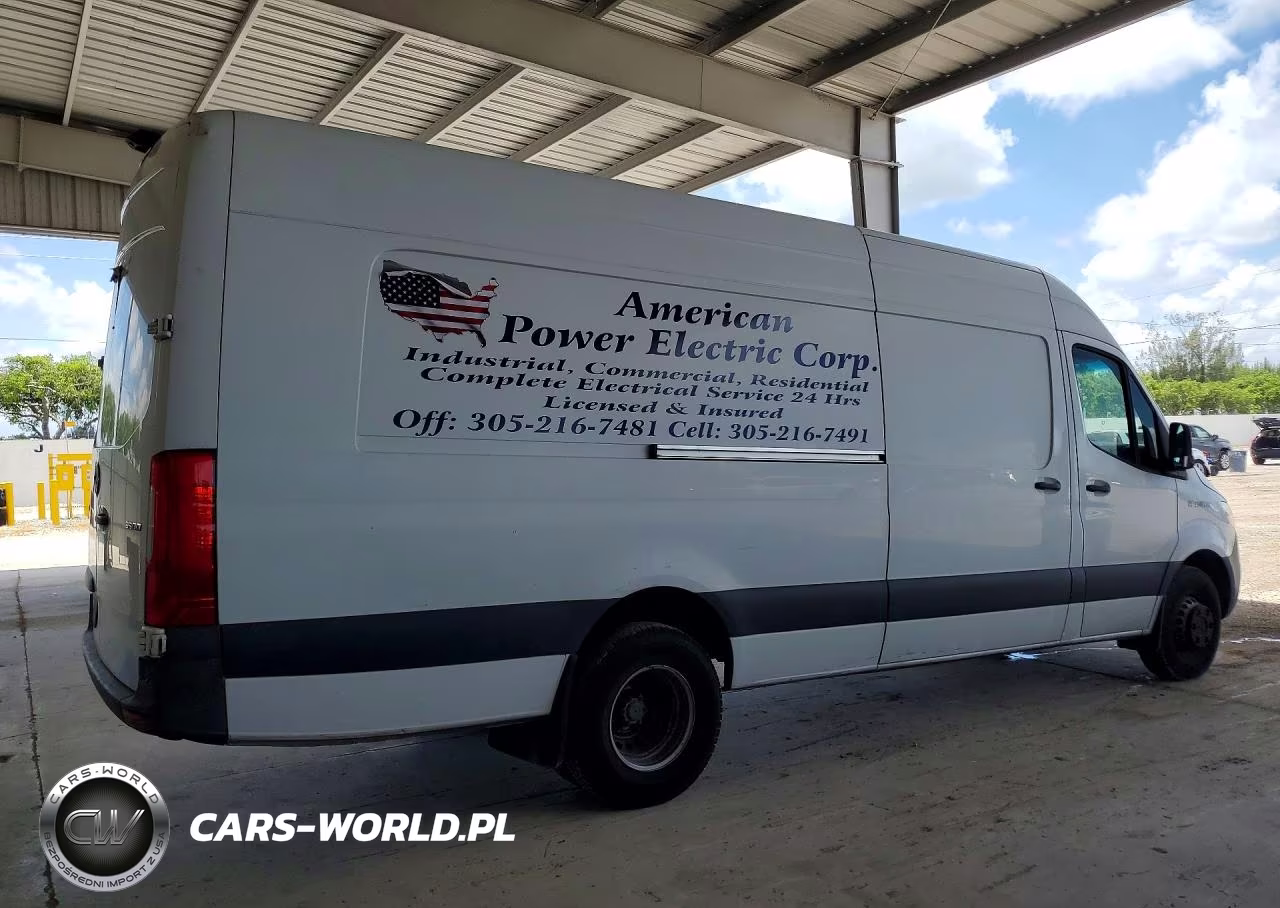 2019 Mercedes Benz Sprinter 3500 Delivery Van VIN:W1W5EDHY8KT018535 - 3