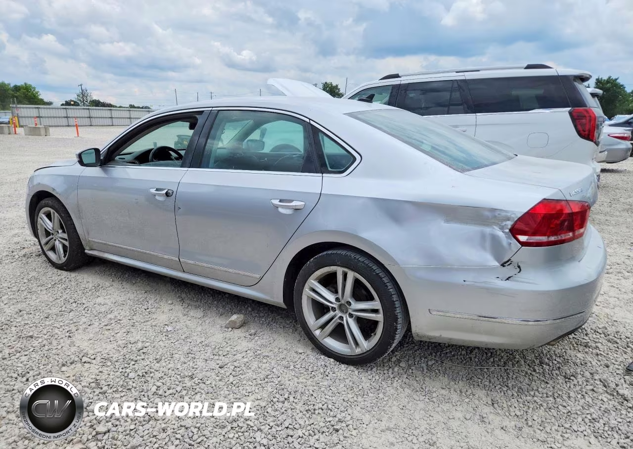 2014 Volkswagen Passat Sel VIN:1VWCN7A32EC039966 - 2