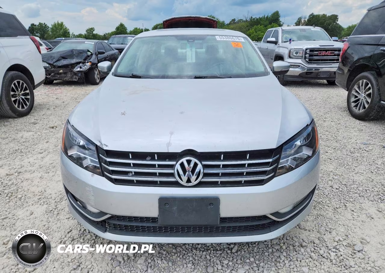 2014 Volkswagen Passat Sel VIN:1VWCN7A32EC039966 - 5