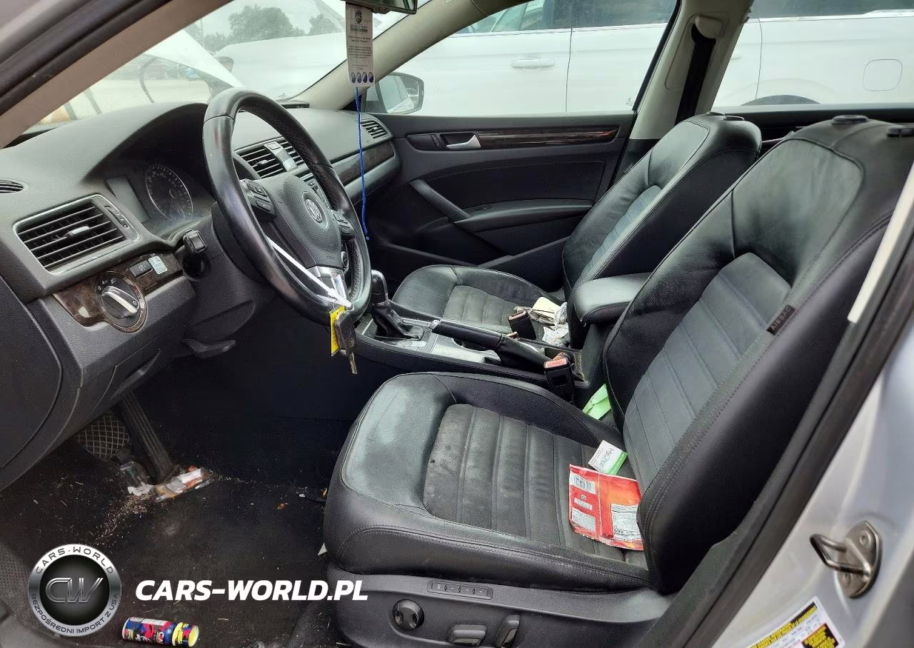 2014 Volkswagen Passat Sel VIN:1VWCN7A32EC039966 - 7