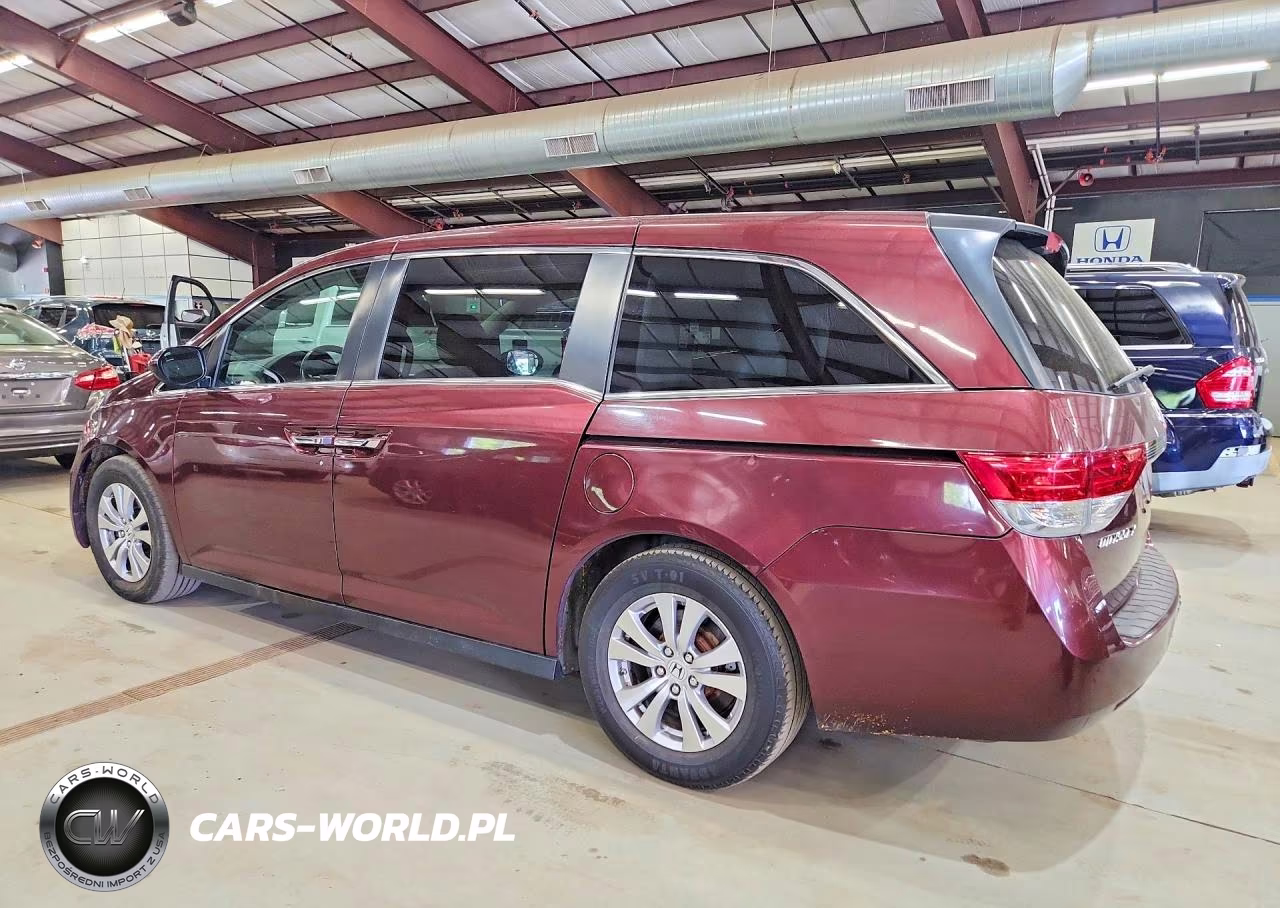2016 Honda Odyssey Exl VIN:5FNRL5H6XGB122655 - 2