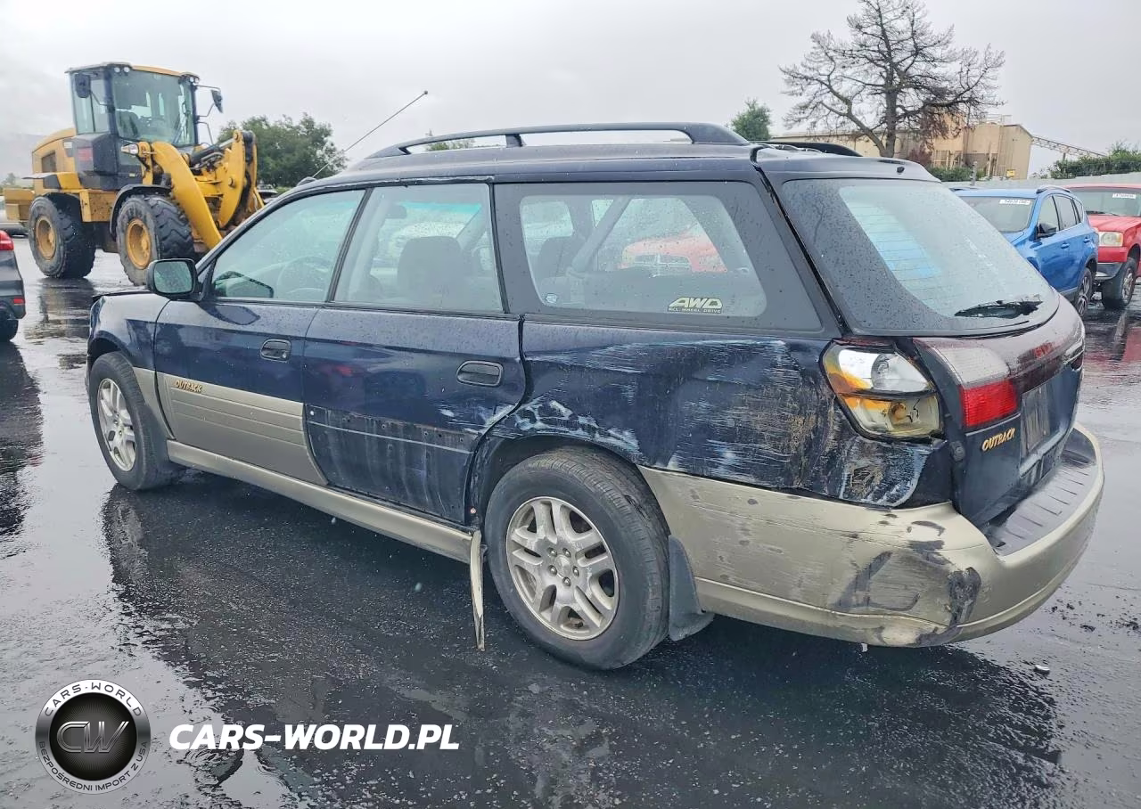 2001 Subaru Legacy Outback VIN:4S3BH665516647600 - 2