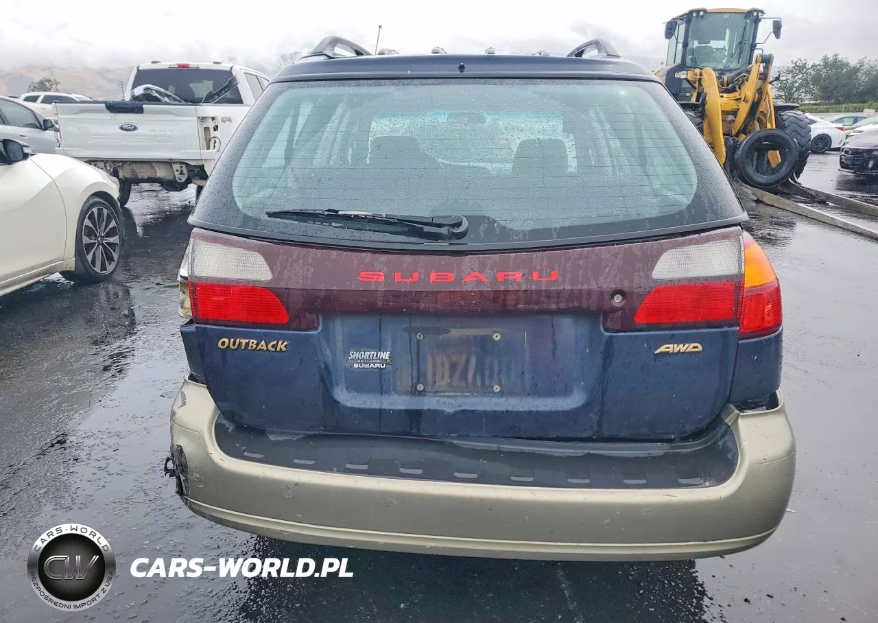 2001 Subaru Legacy Outback VIN:4S3BH665516647600 - 6