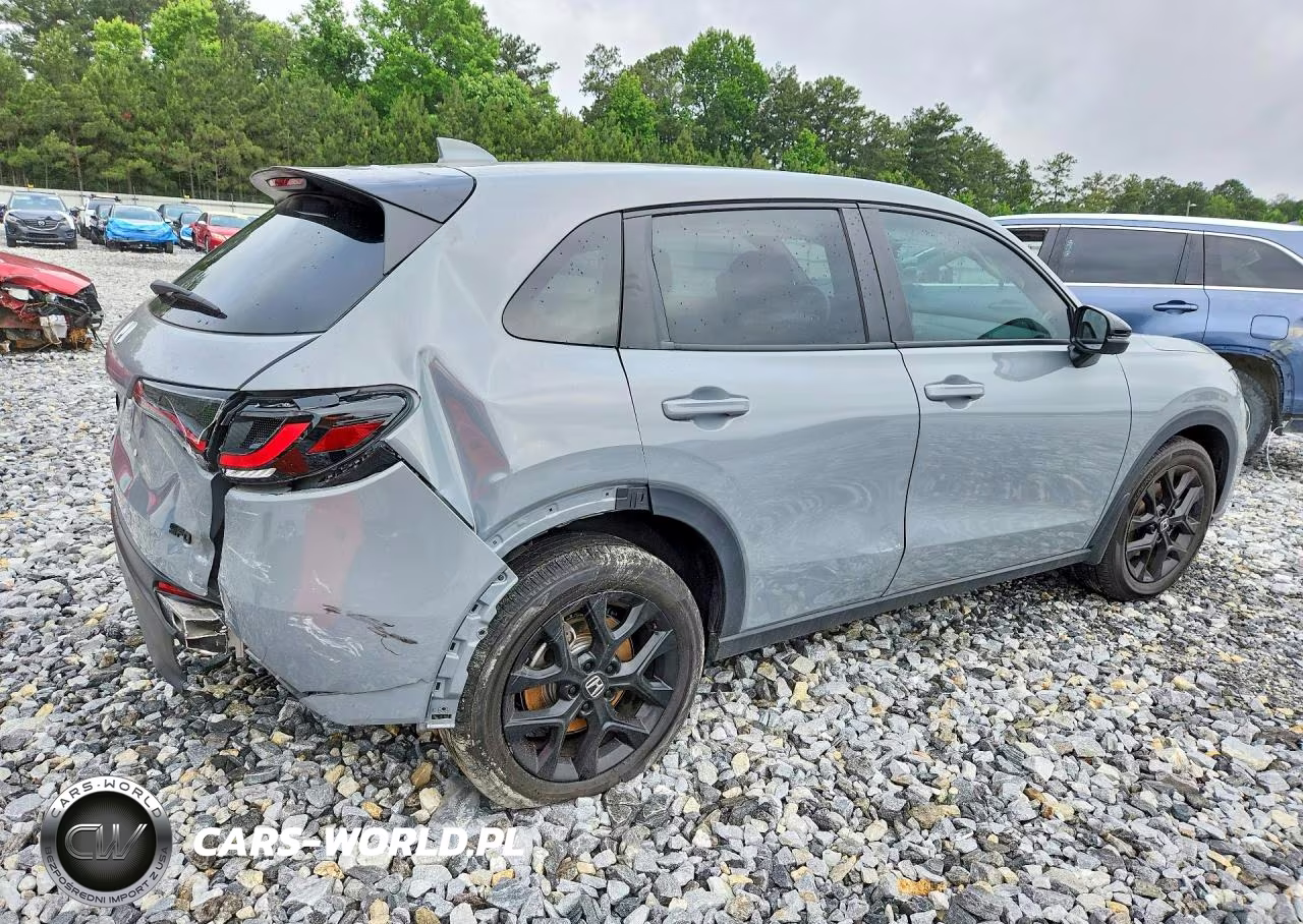 2025 Honda Hr-V Sport VIN:3CZRZ1H57SM736317 - 3