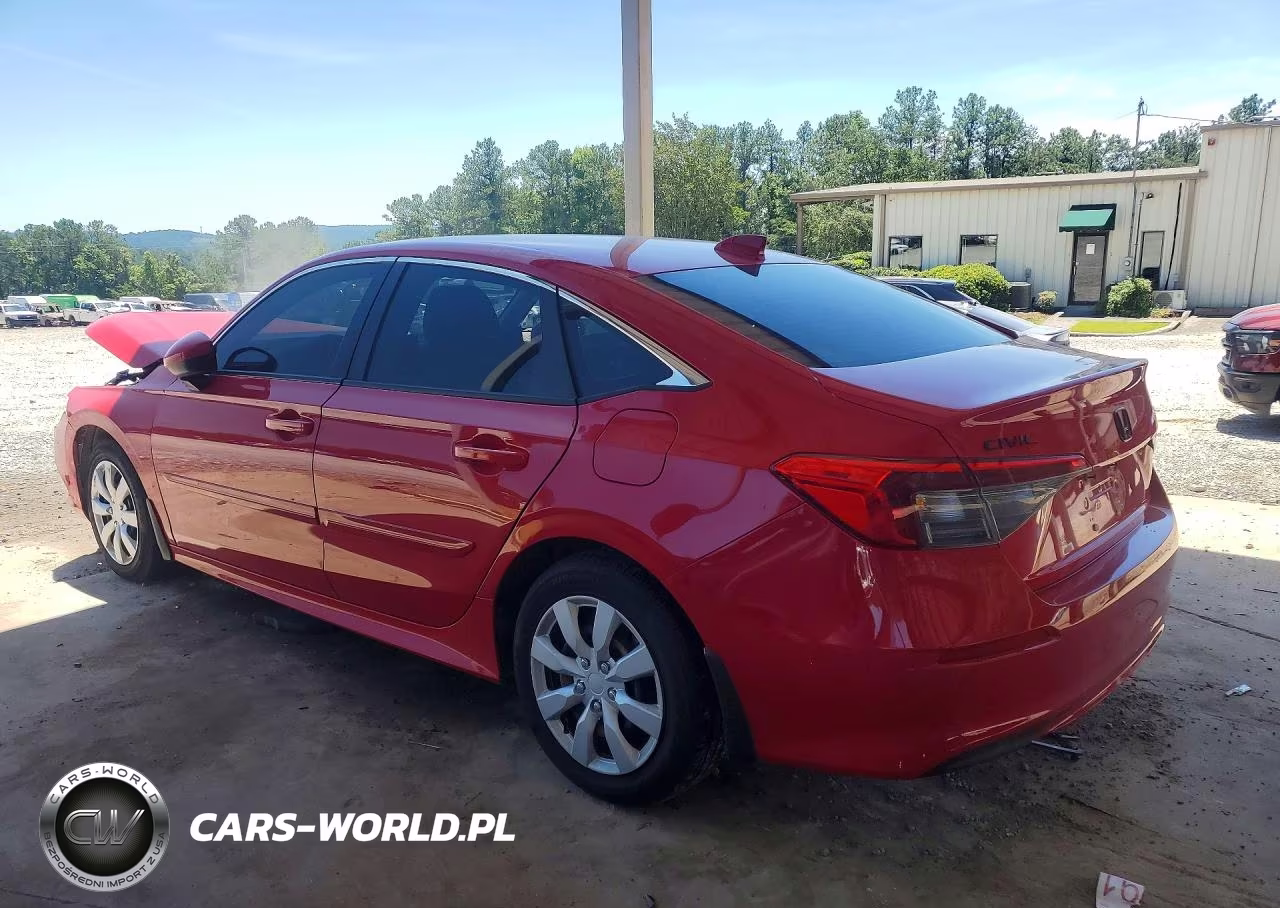 2022 Honda Civic Lx VIN:2HGFE2F27NH528512 - 2