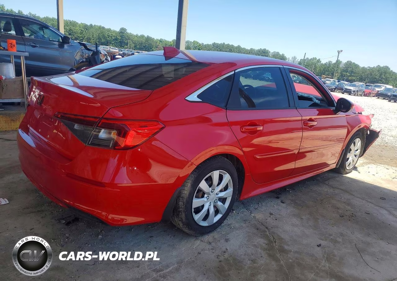 2022 Honda Civic Lx VIN:2HGFE2F27NH528512 - 3