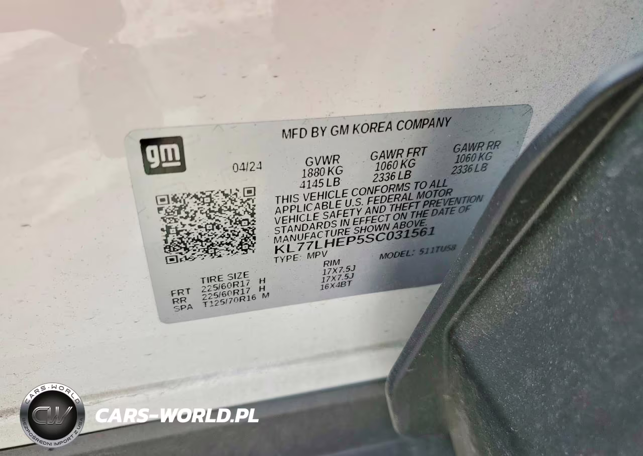 2025 Chevrolet Trax 1Lt VIN:KL77LHEP5SC031561 - 13