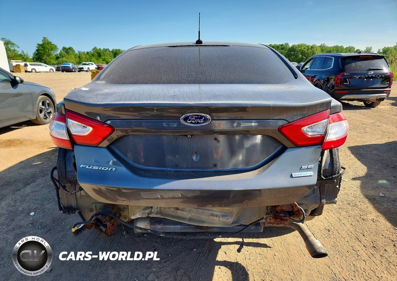 2015 Ford Fusion Se VIN:3FA6P0HD6FR256588 - 6