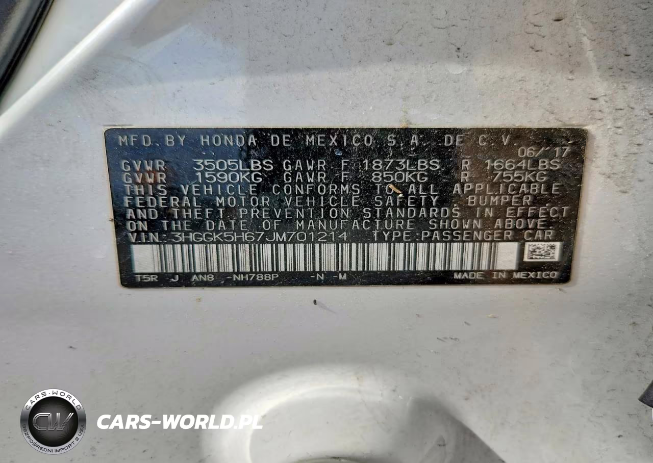 2018 Honda Fit Sport VIN:3HGGK5H67JM701214 - 12