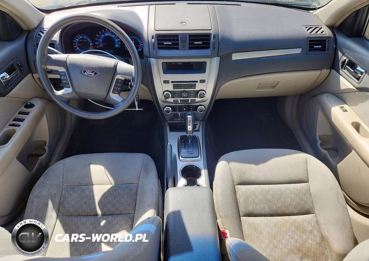 2010 Ford Fusion Se VIN:3FAHP0HA4AR327777 - 8