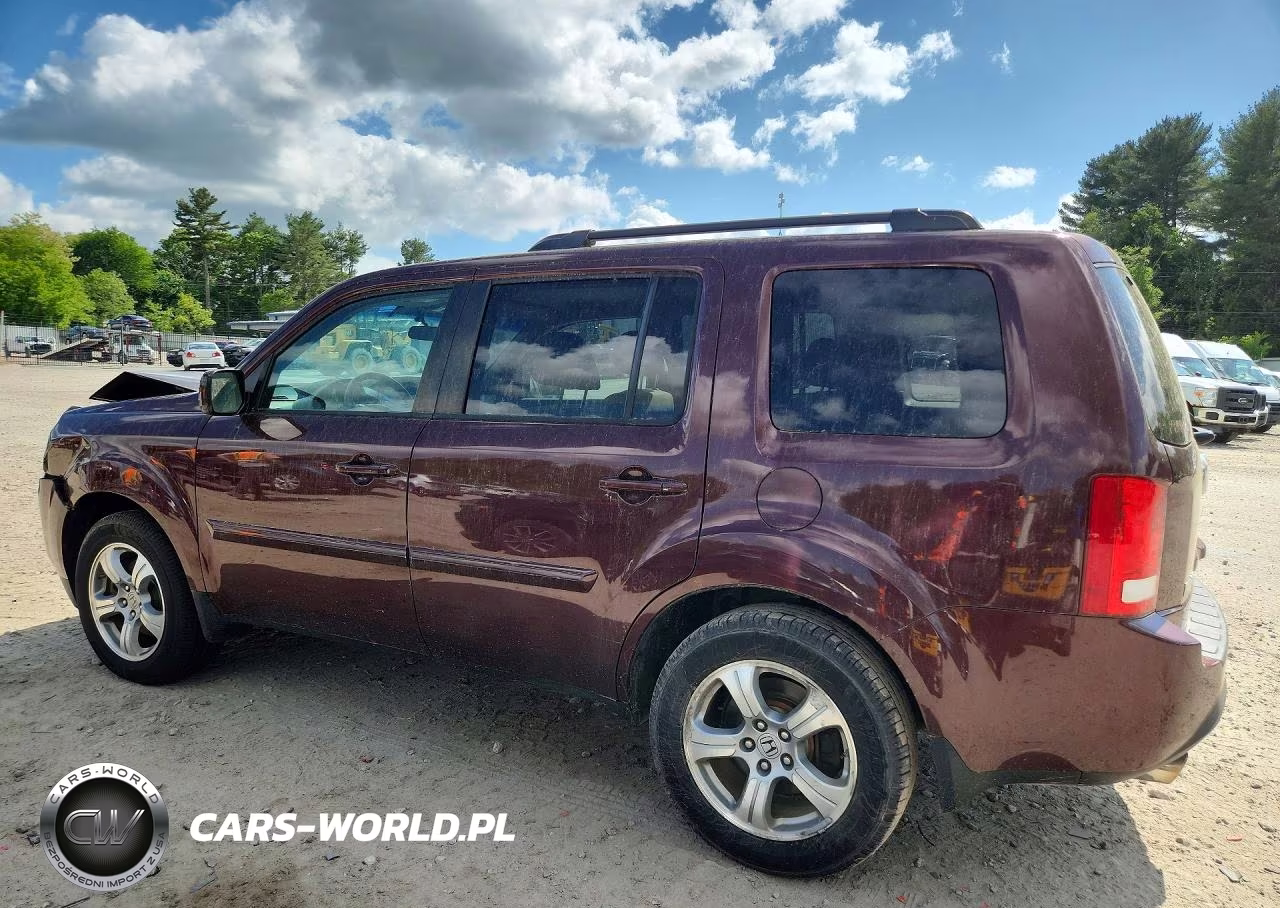 2014 Honda Pilot Ex VIN:5FNYF4H49EB054485 - 2