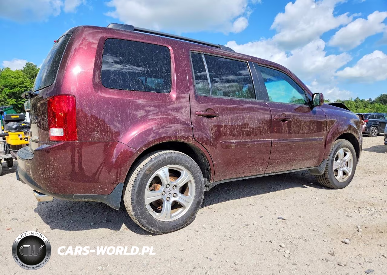 2014 Honda Pilot Ex VIN:5FNYF4H49EB054485 - 3