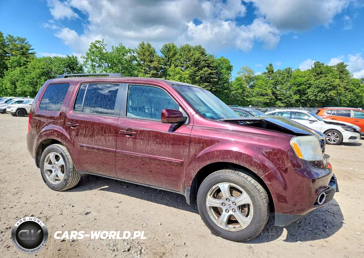 2014 Honda Pilot Ex VIN:5FNYF4H49EB054485 - 4
