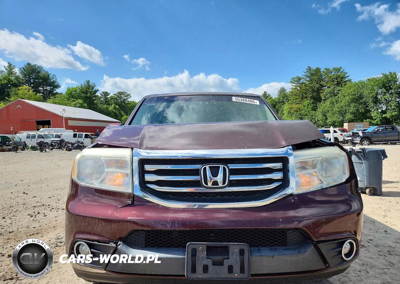 2014 Honda Pilot Ex VIN:5FNYF4H49EB054485 - 5