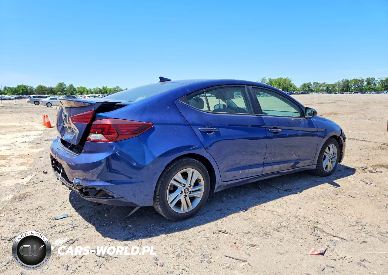 2020 Hyundai Elantra Sel VIN:5NPD84LF1LH620557 - 3