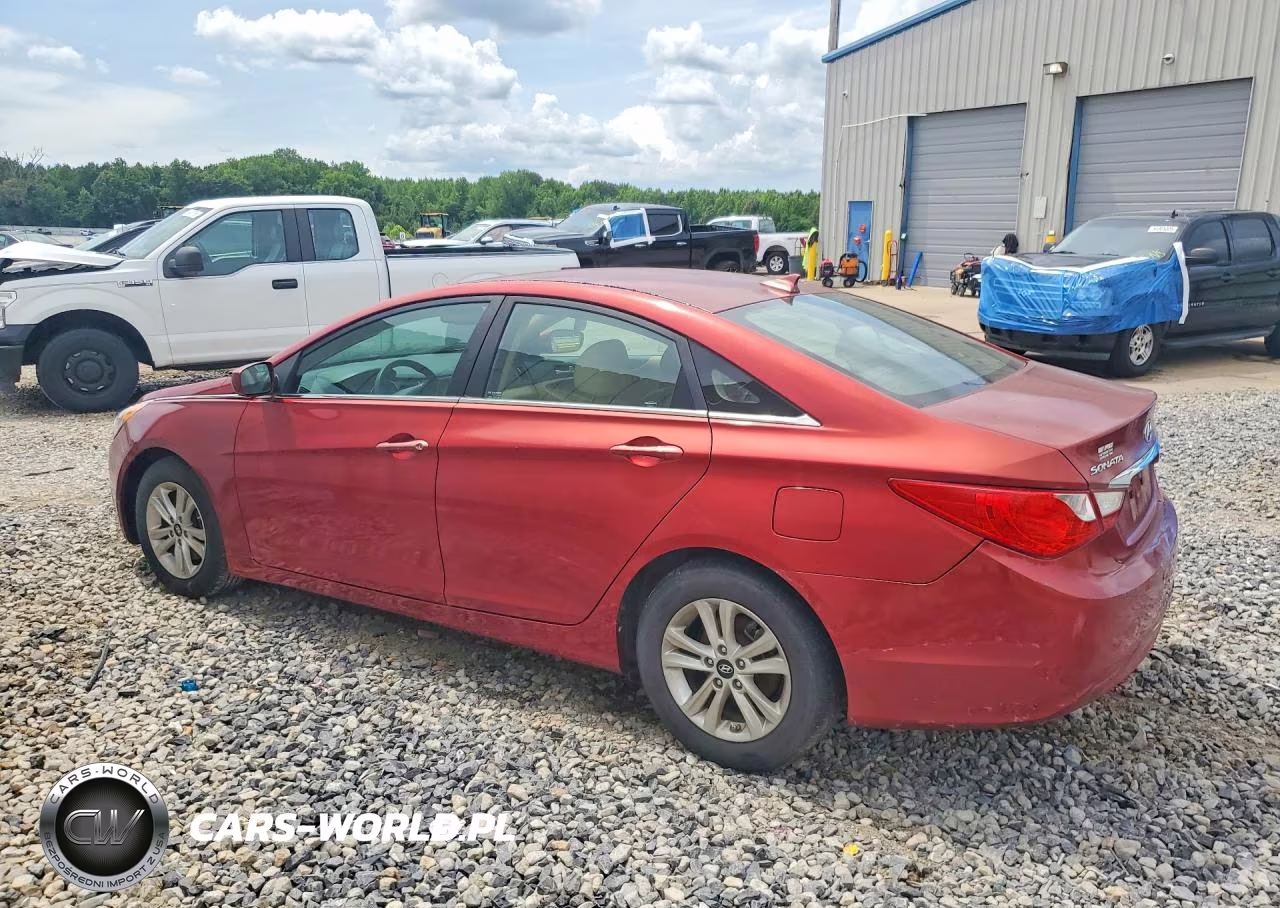 2013 Hyundai Sonata Gls VIN:5NPEB4ACXDH800023 - 2