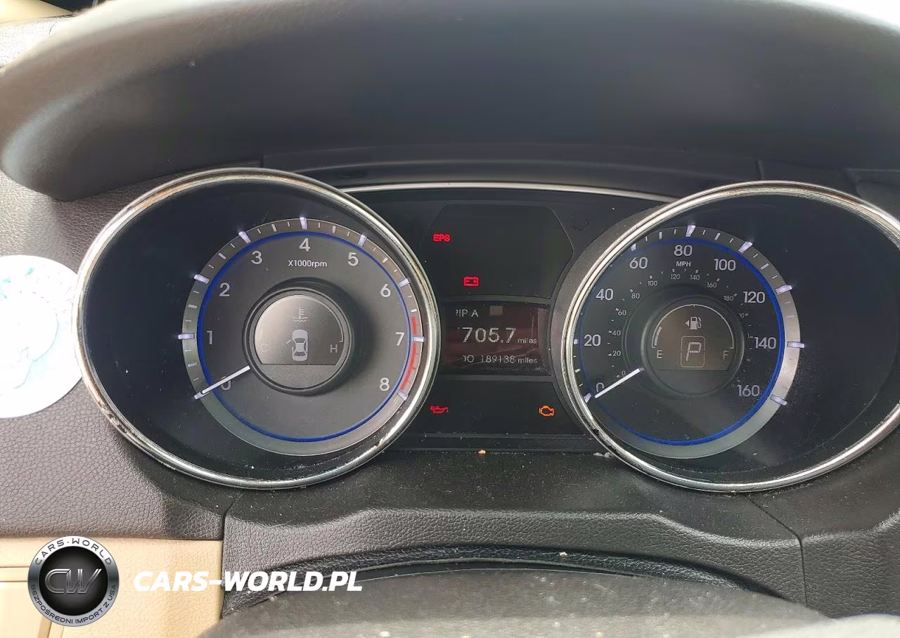 2013 Hyundai Sonata Gls VIN:5NPEB4ACXDH800023 - 9